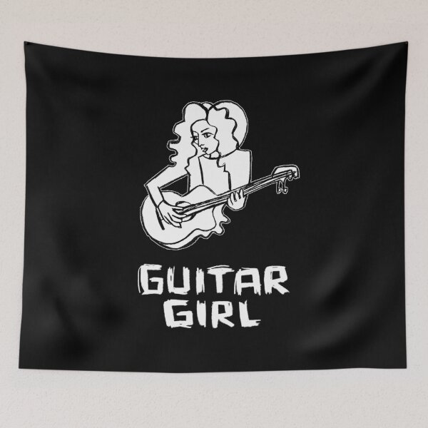 Item preview, Guitar Girl designed and sold by badlydrawnbabe.