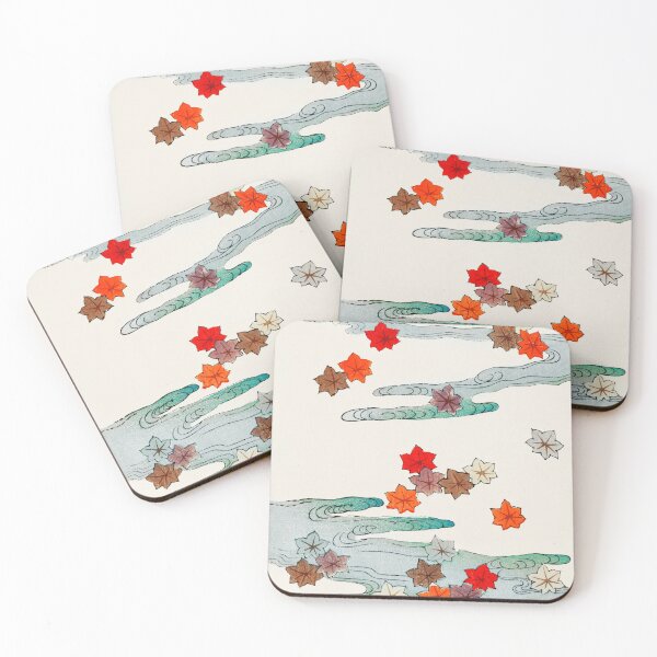 Item preview, Autumn and water illustration from Bijutsu Sekai by Watanabe Seitei designed and sold by emidye20.