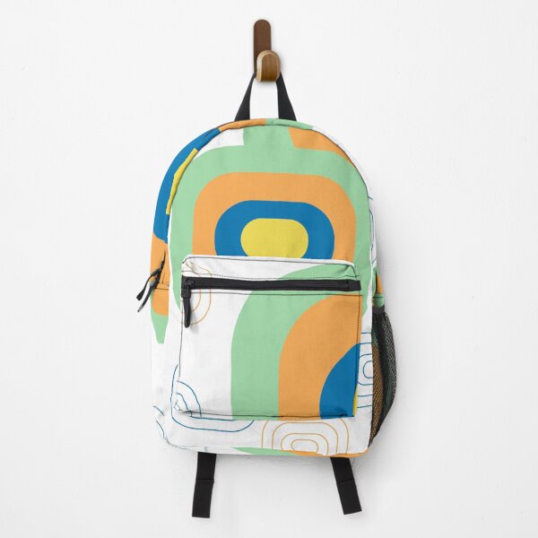 Item preview, colorful shapes pattern designed and sold by KIKOOSTORE.