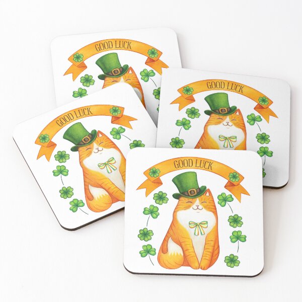 Item preview, Cat Leprechaun T-Shirt Cat Lover Shamrock St Patrick_s Day designed and sold by TheFlipRepublic.