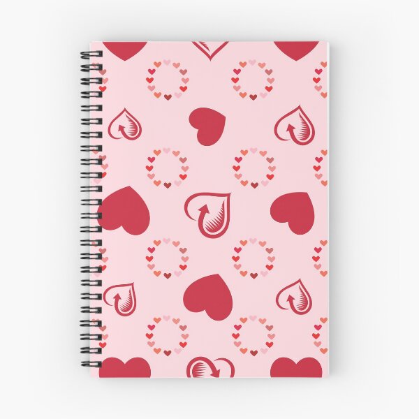 Aperçu de l'œuvre doodle motif répété de beaux coeurs Saint Valentin créée et vendue par vector-pro.