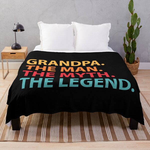 Item preview, Grandpa The Man The Myth The Legend designed and sold by jacks-tees.