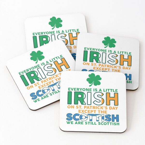 Item preview, Everyone is Irish Except Scottish on St. Patrick_s Day Shirt T-Shirt designed and sold by TheFlipRepublic.