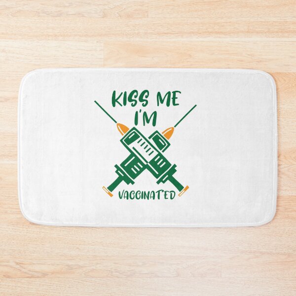 Item preview, Funny Kiss Me I am Vaccinated St Patrick_s Day Gift T Shirt designed and sold by TheFlipRepublic.