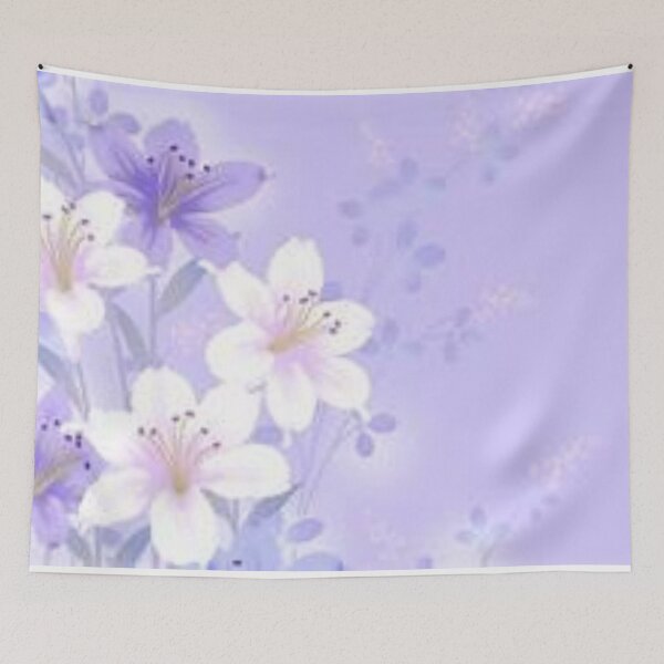 Artikelvorschau, Blaue Blumenmuster entworfen und verkauft von cindyfordyce.