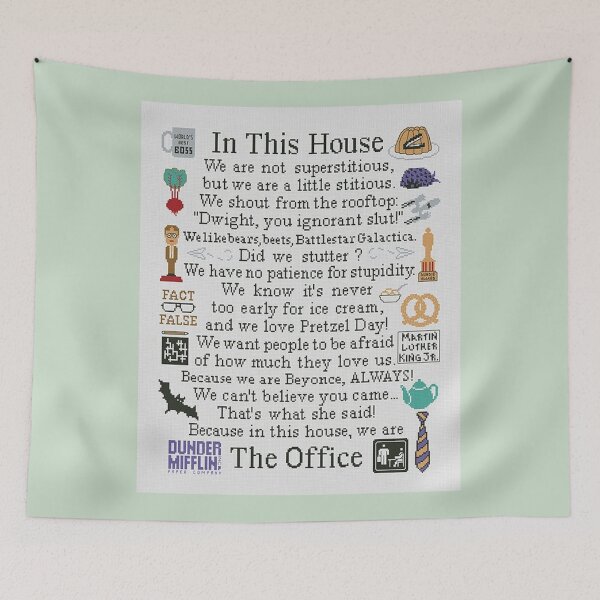 Item preview, In This House  designed and sold by SnowStore98.