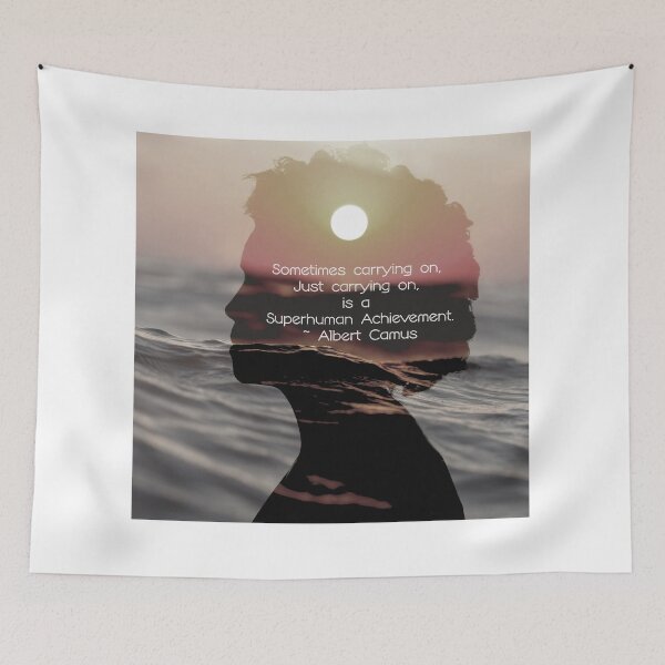 Item preview, Carry On Camus designed and sold by Emilyromrell.