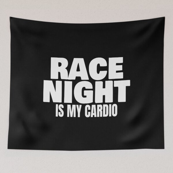 Item preview, Race Night Is My Cardio Drag Racing T Shirt Merch designed and sold by PRINTS2HOT.