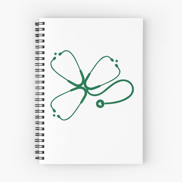 Item preview, Funny Nurse Patrick S Day Shamrock Stethoscope irish T-Shirt designed and sold by TheFlipRepublic.