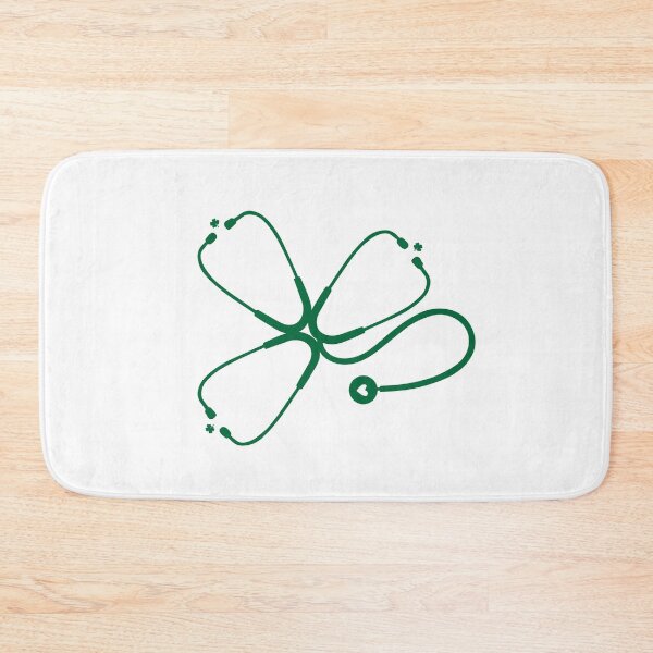 Item preview, Funny Nurse Patrick S Day Shamrock Stethoscope irish T-Shirt designed and sold by TheFlipRepublic.