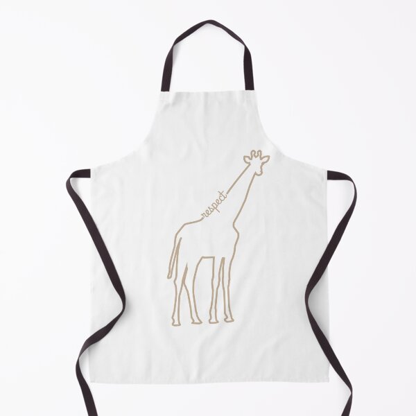 Item preview, A giraffe and a need: respect designed and sold by Euskadaz.