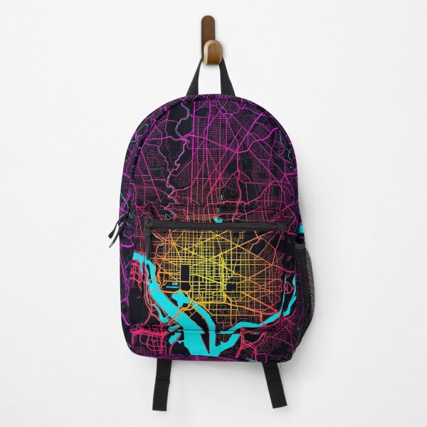 Item preview, Washington DC City Map of the United States - Neon designed and sold by deMAP.