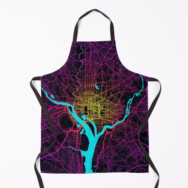 Item preview, Washington DC City Map of the United States - Neon designed and sold by deMAP.