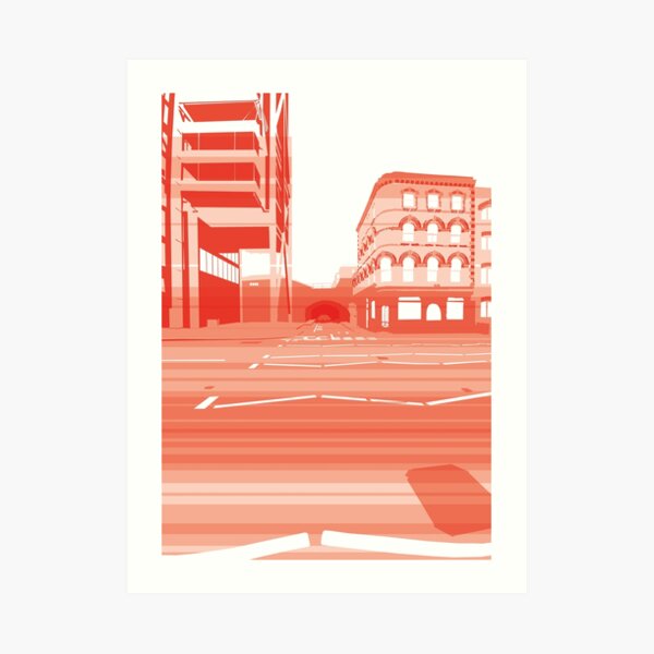 Embankment Momentum (lite) Art Print