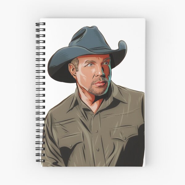 Item preview, Garth Brooks - An illustration by Paul Cemmick designed and sold by TIGERDAVER.