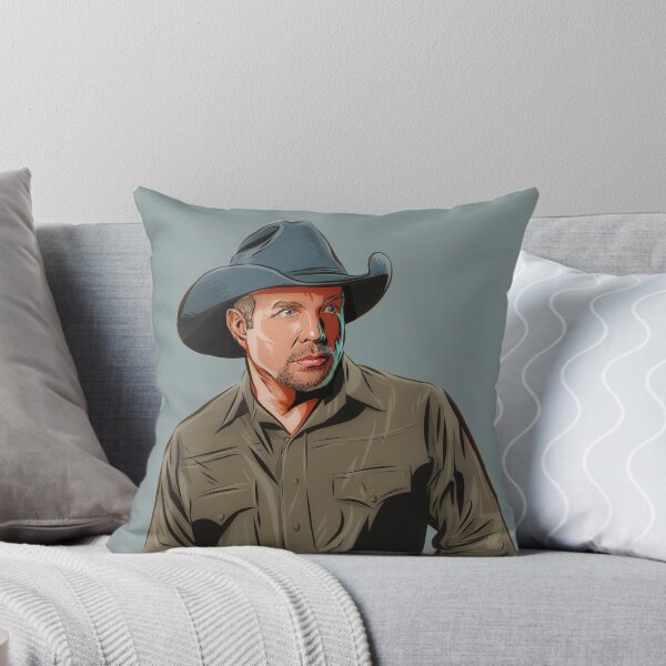 Item preview, Garth Brooks - An illustration by Paul Cemmick designed and sold by TIGERDAVER.