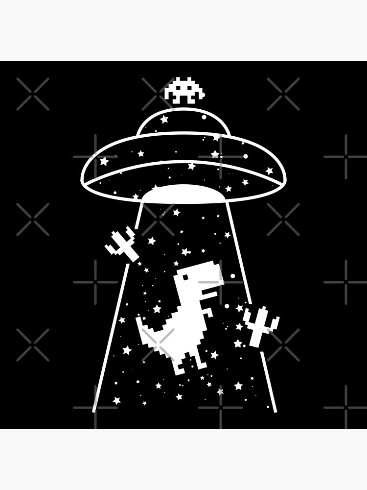 TRex Extraterrestrial UFO Abduction No Floor by gengns