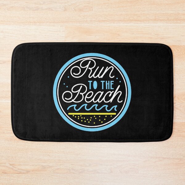 Item preview, RUN to the BEACH in a corcle designed and sold by jazzydevil.