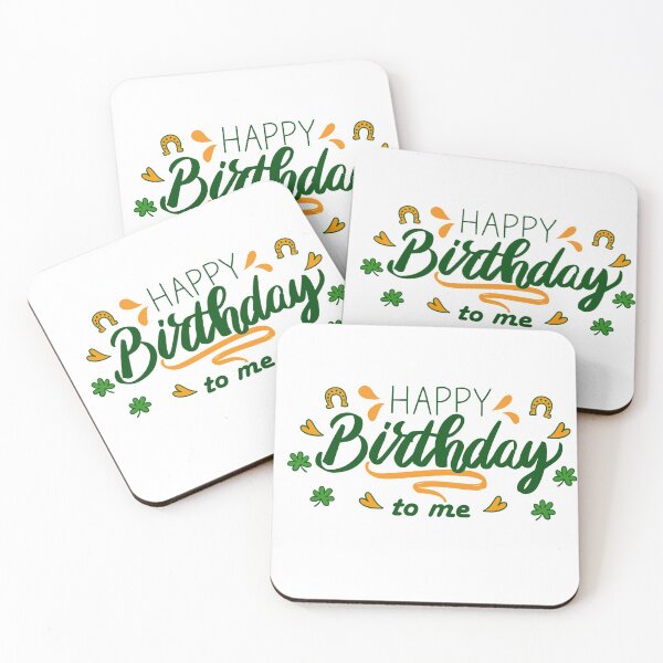 Item preview, Happy Birthday To Me Shirt Born St Patricks Day Irish Gift T-Shirt designed and sold by TheFlipRepublic.
