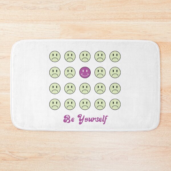 Item preview, Be Yourself: Inspirational, Motivational, Smiley Face Wall Art and T-Shirt designed and sold by EmilySutin.