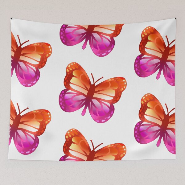 Item preview, LGBTQ+ Pride Butterflies - Lesbian designed and sold by leashonlife.