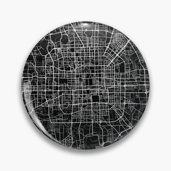 Item preview, Beijing City Map of China - Full Moon designed and sold by deMAP.