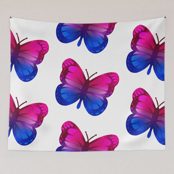 Item preview, LGBTQ+ Pride Butterflies - Bisexual designed and sold by leashonlife.
