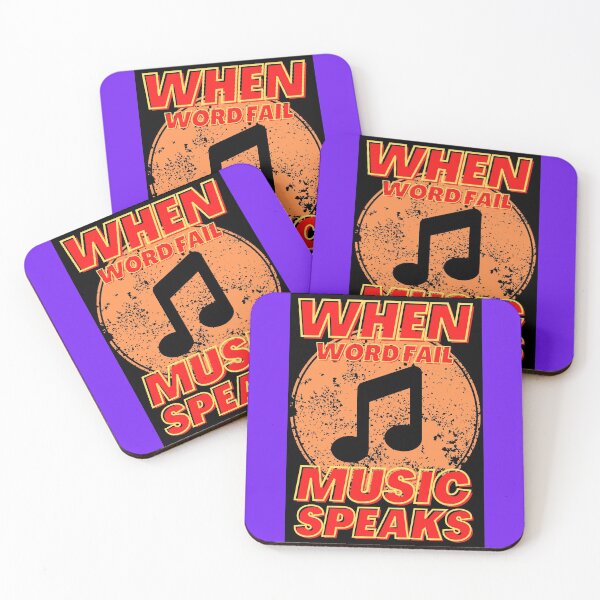 Item preview, When Word Fail Music Speaks | Orange Note designed and sold by Masayakana.