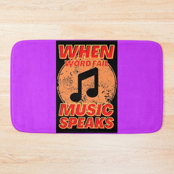 Item preview, When Word Fail Music Speaks | Orange Note designed and sold by Masayakana.