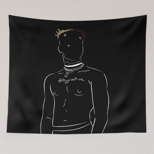 Item preview, Xxxtentacion portrait designed and sold by Culturesensible.