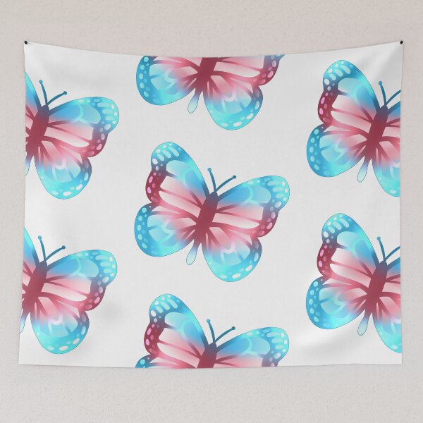 Item preview, LGBTQ+ Pride Butterflies - Transgender designed and sold by leashonlife.