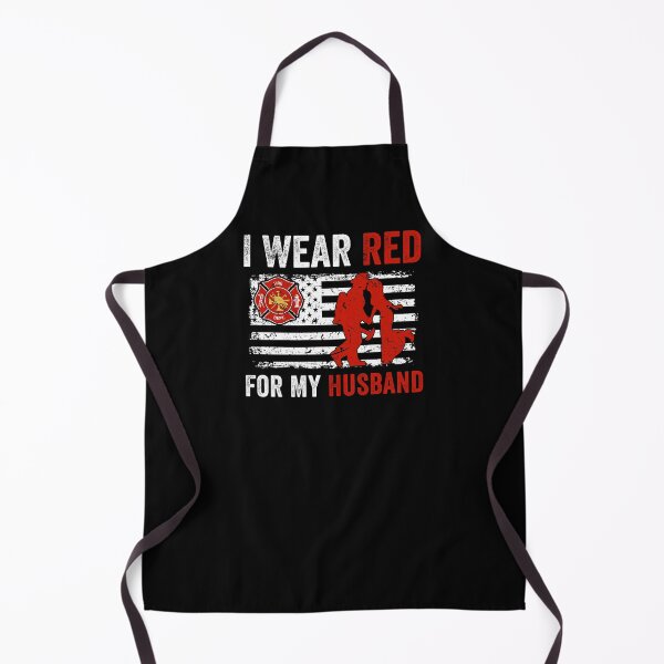 Item preview, Firefighter I Wear Red For My Husband designed and sold by TopDawgDesigns.