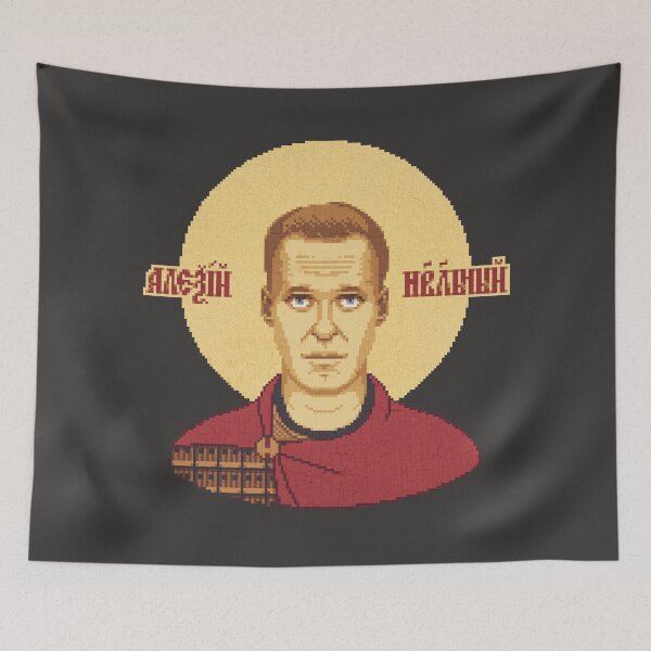 Item preview, Alexey Navalny The Great Martyr designed and sold by curlymario.