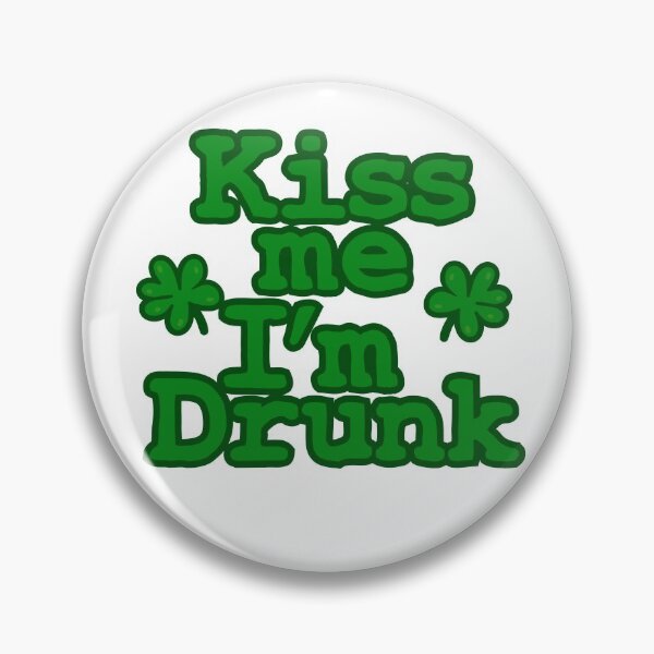 Item preview, Kiss Me I am Drunk Shirt Funny Green St Patricks Day T-Shirt designed and sold by TheFlipRepublic.