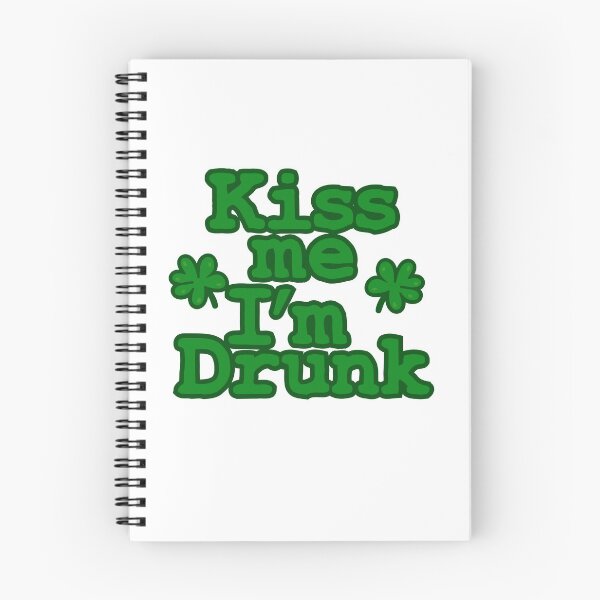Item preview, Kiss Me I am Drunk Shirt Funny Green St Patricks Day T-Shirt designed and sold by TheFlipRepublic.