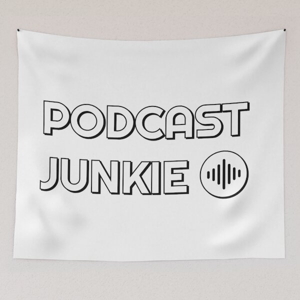 Item preview, Podcast Junkie - sound wave designed and sold by Inspirationmotivation.