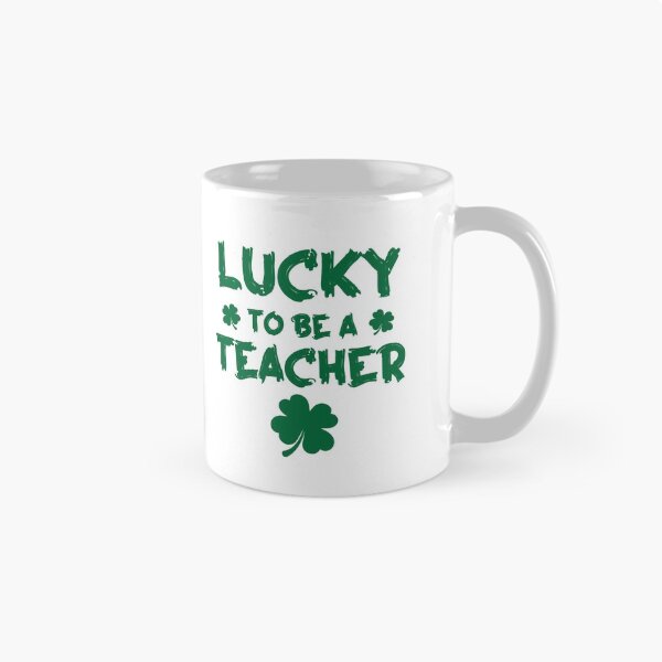 Item preview, Lucky To Be A Teacher T-Shirt St Patrick Day Gift Shirt T-Shirt designed and sold by TheFlipRepublic.