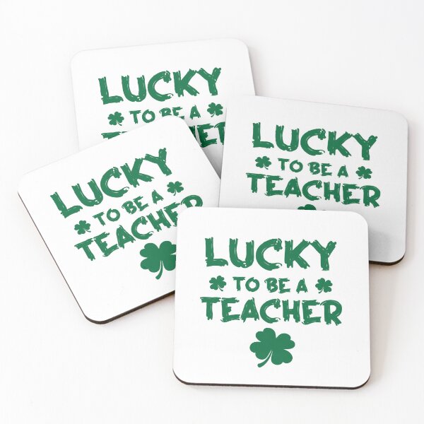 Item preview, Lucky To Be A Teacher T-Shirt St Patrick Day Gift Shirt T-Shirt designed and sold by TheFlipRepublic.