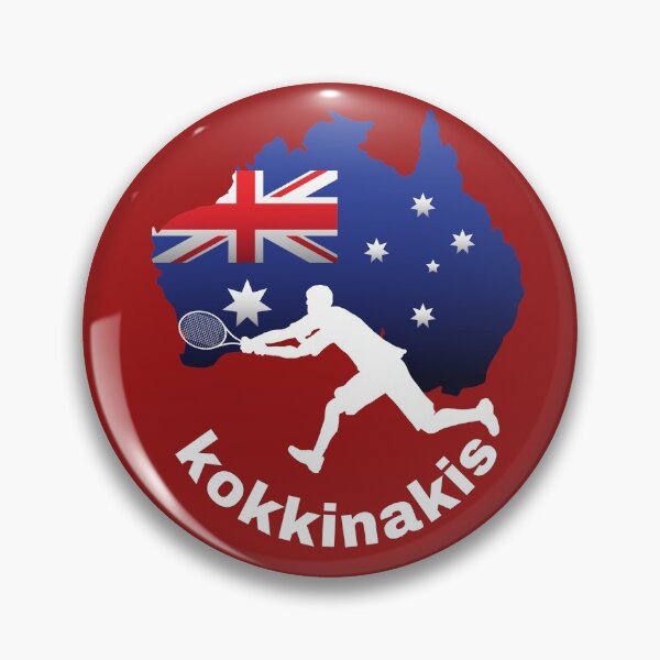 Item preview, Kokkinakis tennis player designed and sold by piastrelli.