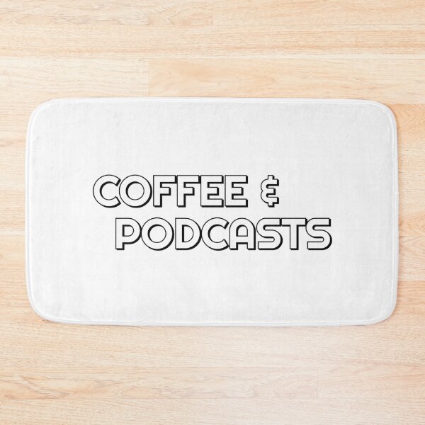 Item preview, Coffee and Podcasts designed and sold by Inspirationmotivation.