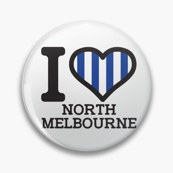 Artikelvorschau, "Ich liebe North Melbourne" AFL & AFLW inspirierte Kleidung, Waren, T-Shirts, Leggings, Rock, Maske, Schürze, Öko-Tasche entworfen und verkauft von Ink Inc.