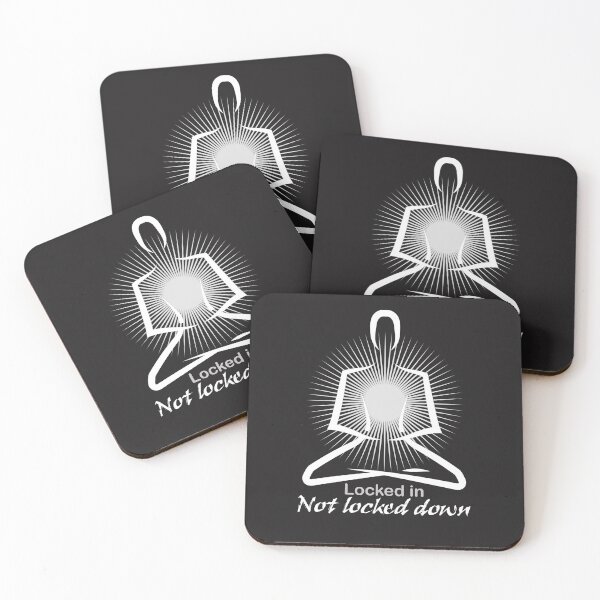 Item preview, Meditation locked in but not locked down designed and sold by Positivet21.