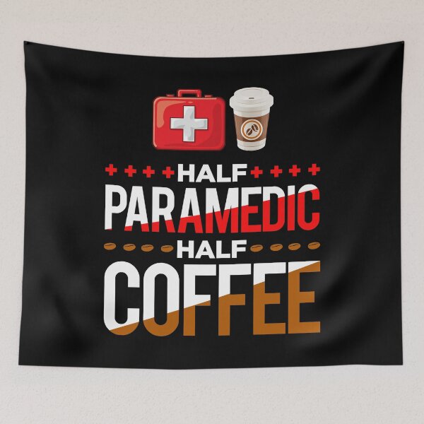 Item preview, Half Paramedic Half Coffee designed and sold by TopDawgDesigns.