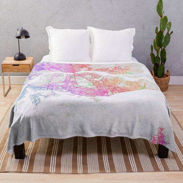 Item preview, Singapore City Map - Colorful designed and sold by deMAP.