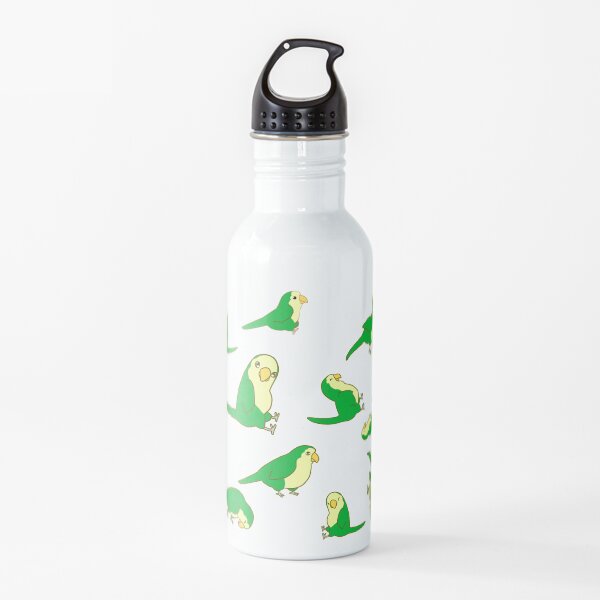 Monk Parakeet Water Bottle