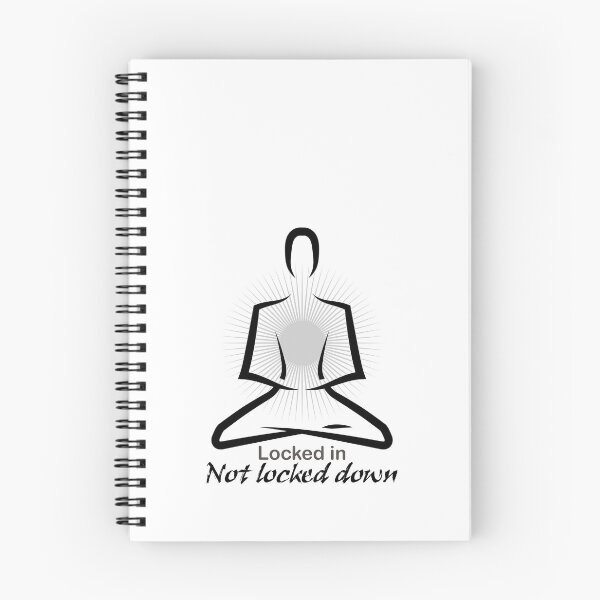 Item preview, Meditation locked in but not locked down designed and sold by Positivet21.