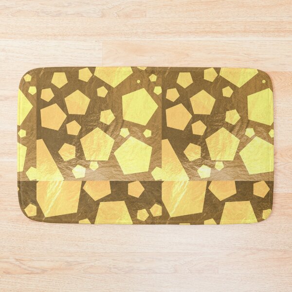Item preview, Gold polygon pattern designed and sold by KIKOOSTORE.