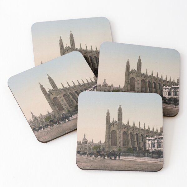 Item preview, King's College - University of Cambridge - Circa 1890 Photochrom designed and sold by warishellstore.