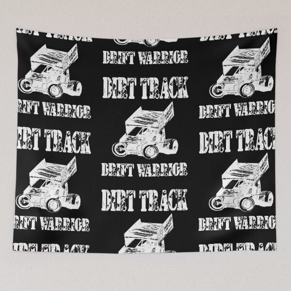Item preview, Dirt track drift warrior for dark backgrounds designed and sold by shaynetwright.