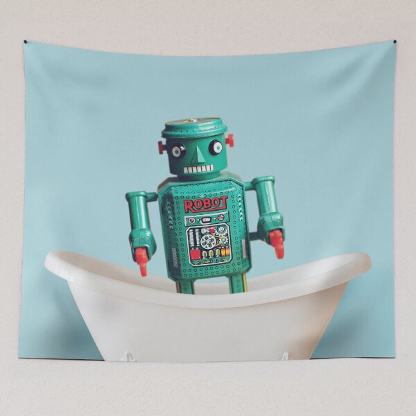 Item preview, Playing robot in bathtub designed and sold by ESCAPZ.